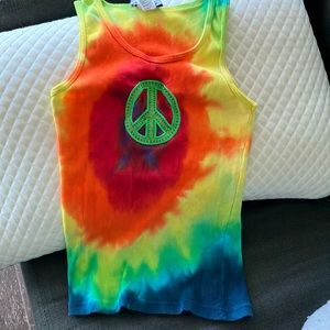 Tie dye tank size 12